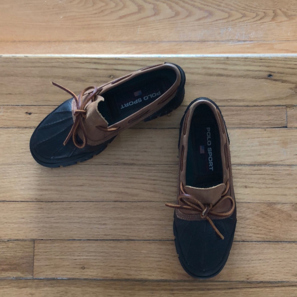 Ralph Lauren Polo Sport duck shoes